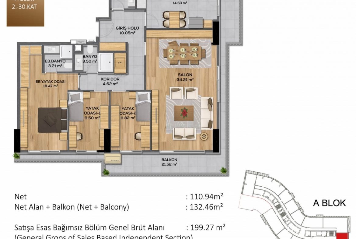 Luxurious Apartments with Sea View in Büyükçekmece - Istanbul - Marmara - Turkey