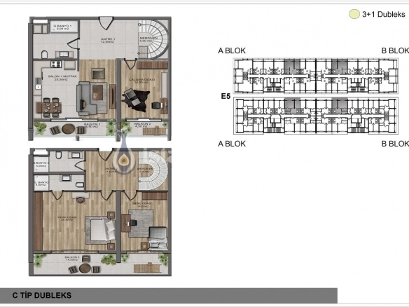 Sea View Real Estate of Mixed Project with Shopping Mall in Istanbul - Marmara - Turkey