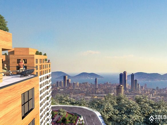 Sea View Apartments in a Luxurious Project in Kartal - Istanbul - Marmara - Turkey