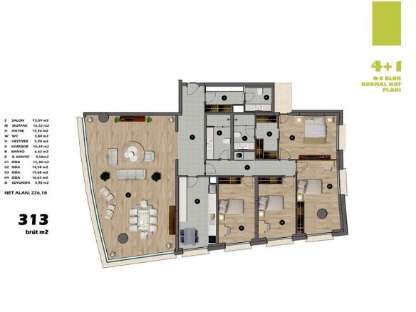 Apartments in Üsküdar Close to Subway and All Access Roads - Altunizade - Istanbul - Marmara - Turkey