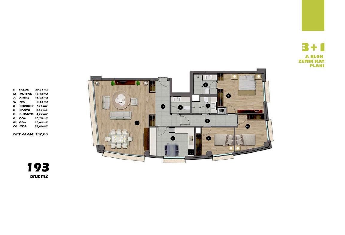 Apartments in Üsküdar Close to Subway and All Access Roads - Altunizade - Istanbul - Marmara - Turkey