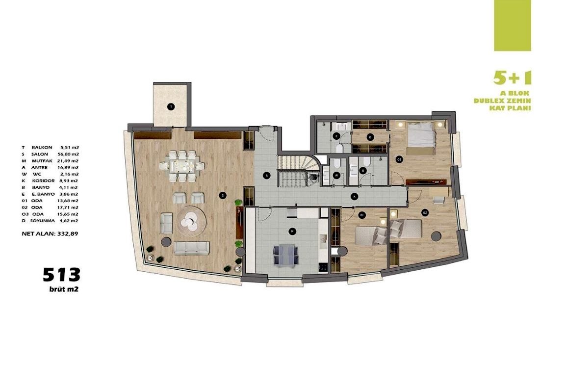 Apartments in Üsküdar Close to Subway and All Access Roads - Altunizade - Istanbul - Marmara - Turkey