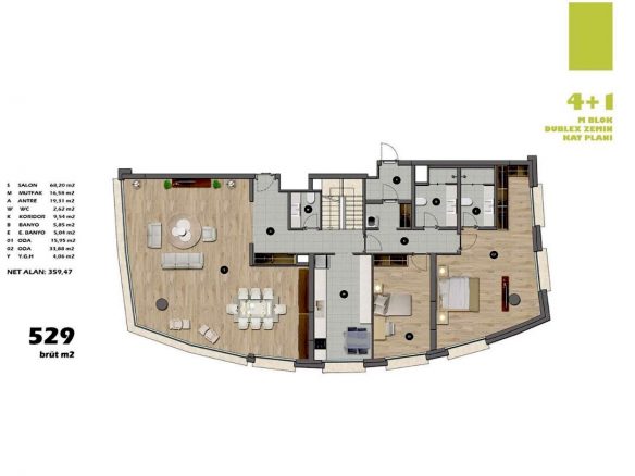 Apartments in Üsküdar Close to Subway and All Access Roads - Altunizade - Istanbul - Marmara - Turkey