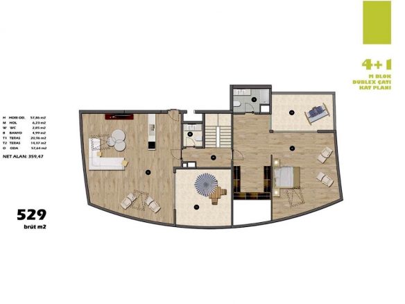 Apartments in Üsküdar Close to Subway and All Access Roads - Altunizade - Istanbul - Marmara - Turkey