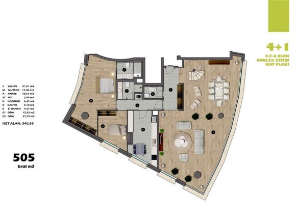 Apartments in Üsküdar Close to Subway and All Access Roads - Altunizade - Istanbul - Marmara - Turkey