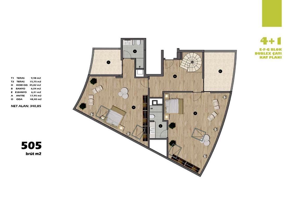 Apartments in Üsküdar Close to Subway and All Access Roads - Altunizade - Istanbul - Marmara - Turkey