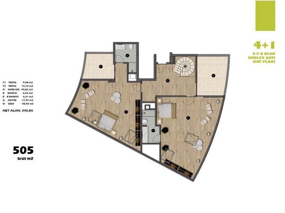 Apartments in Üsküdar Close to Subway and All Access Roads - Altunizade - Istanbul - Marmara - Turkey