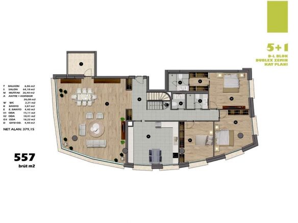 Apartments in Üsküdar Close to Subway and All Access Roads - Altunizade - Istanbul - Marmara - Turkey