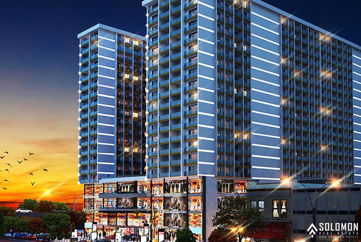 Sea View Real Estate of Mixed Project with Shopping Mall in Istanbul - Marmara - Turkey