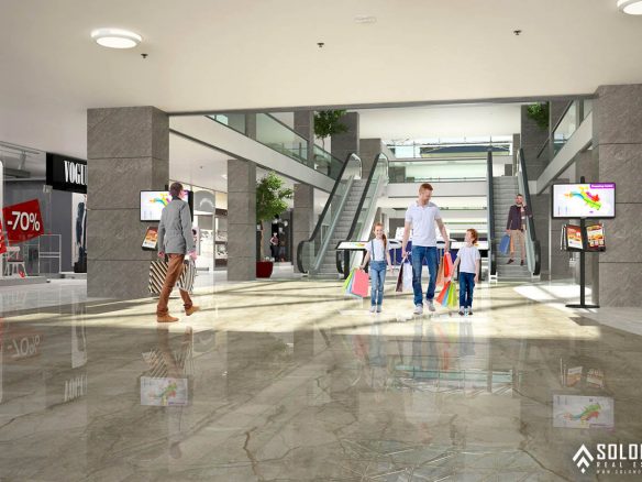 Sea View Real Estate of Mixed Project with Shopping Mall in Istanbul - Marmara - Turkey