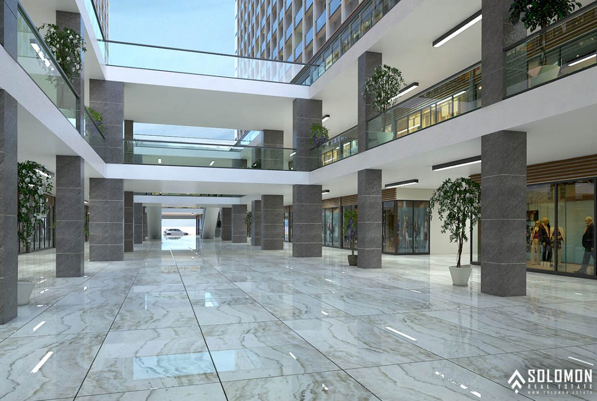 Sea View Real Estate of Mixed Project with Shopping Mall in Istanbul - Marmara - Turkey