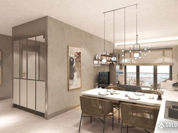 Sea View Real Estate of Mixed Project with Shopping Mall in Istanbul - Marmara - Turkey