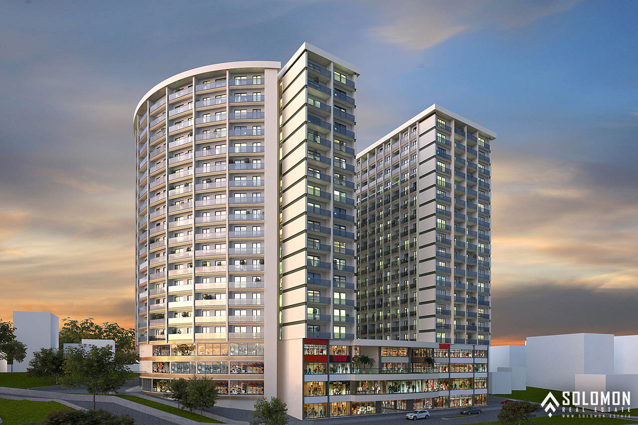 Sea View Real Estate of Mixed Project with Shopping Mall in Istanbul - Marmara - Turkey