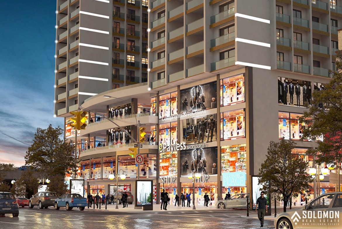 Sea View Real Estate of Mixed Project with Shopping Mall in Istanbul - Marmara - Turkey