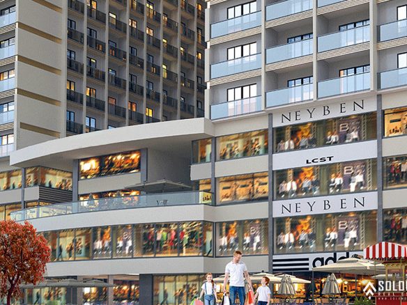 Sea View Real Estate of Mixed Project with Shopping Mall in Istanbul - Marmara - Turkey