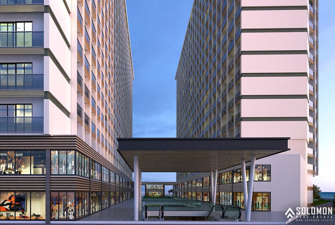Sea View Real Estate of Mixed Project with Shopping Mall in Istanbul - Marmara - Turkey