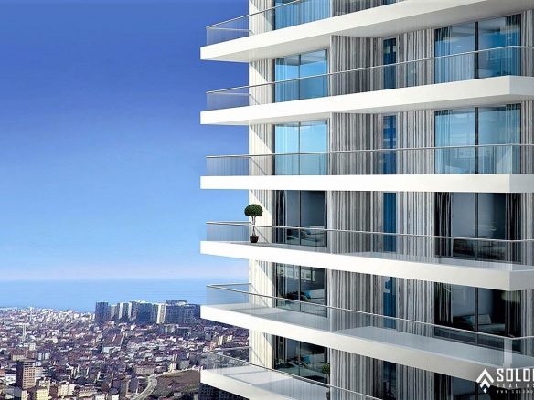 Centrally Located Investment Apartments with Panoramic Pools in Kadiköy - Fikirtepe - Istanbul - Turkey