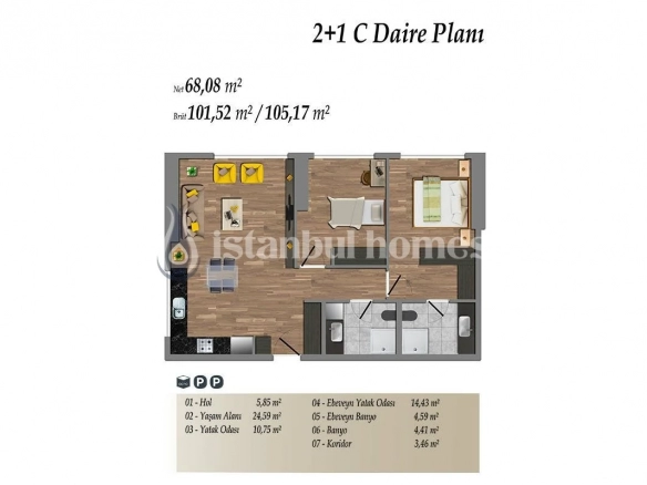 Sea and Lake View Villas for Sale in Beylikdüzü - Istanbul - Marmara - Turkey