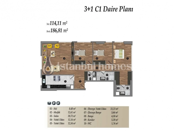 Sea and Lake View Villas for Sale in Beylikdüzü - Istanbul - Marmara - Turkey