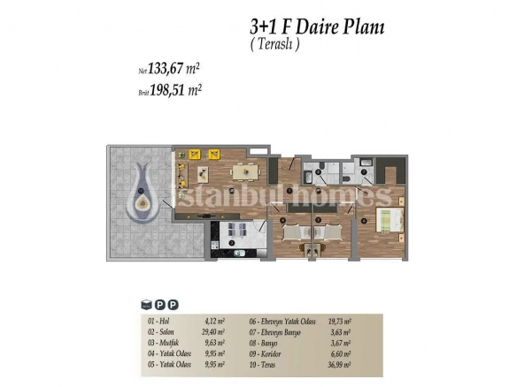 Sea and Lake View Villas for Sale in Beylikdüzü - Istanbul - Marmara - Turkey