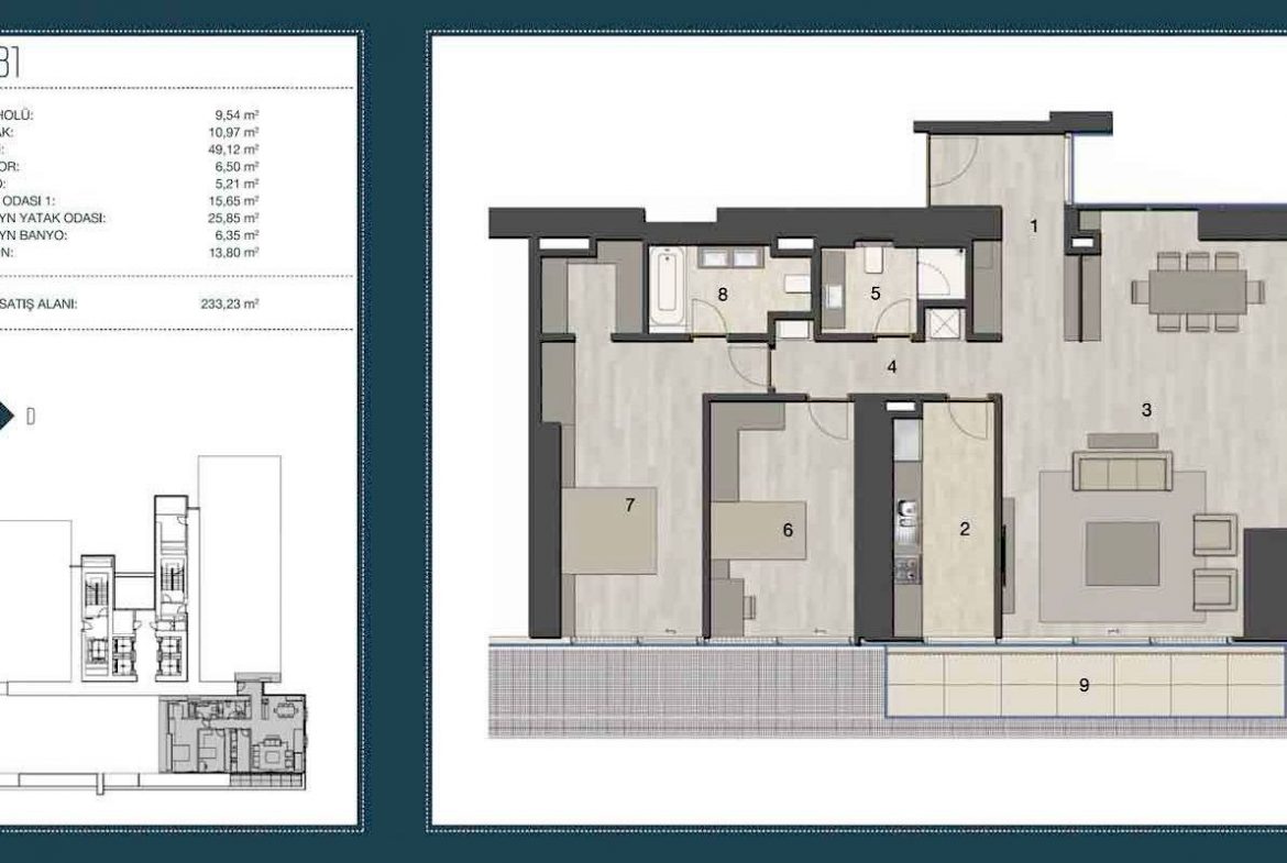 High-Class Property with Sea and City Views in Şişli - Mecidiyeköy - Istanbul - Marmara - Turkey
