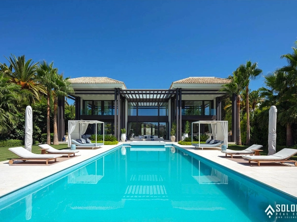 Golf View Villa with a High Level of Privacy in Marbella – Costa del Sol – Nueva Andalucía – Málaga – Spain