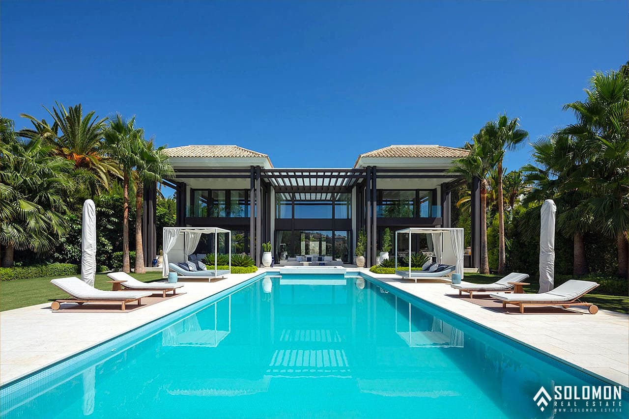 Golf View Villa with a High Level of Privacy in Marbella – Costa del Sol – Nueva Andalucía – Málaga – Spain