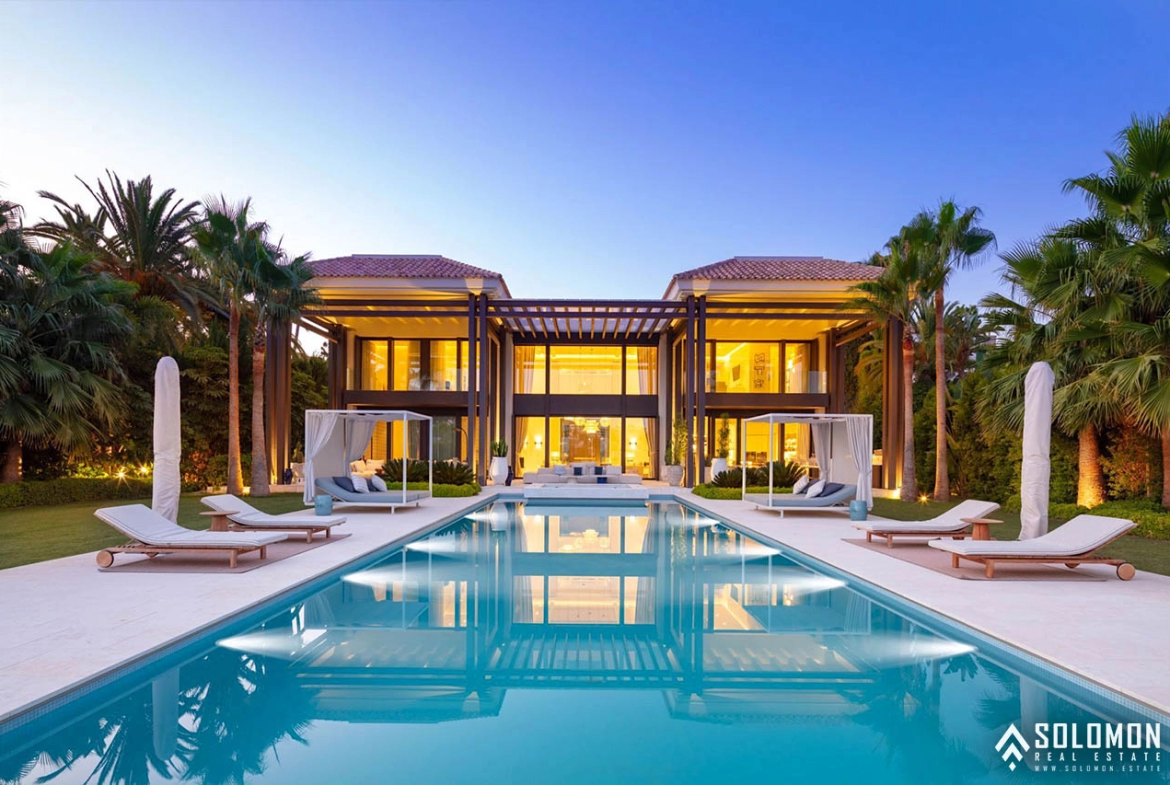 Golf View Villa with a High Level of Privacy in Marbella – Costa del Sol – Nueva Andalucía – Málaga – Spain