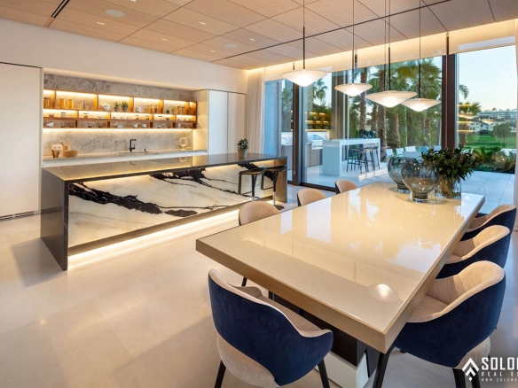 Golf View Villa with a High Level of Privacy in Marbella – Costa del Sol – Nueva Andalucía – Málaga – Spain
