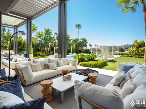 Golf View Villa with a High Level of Privacy in Marbella – Costa del Sol – Nueva Andalucía – Málaga – Spain