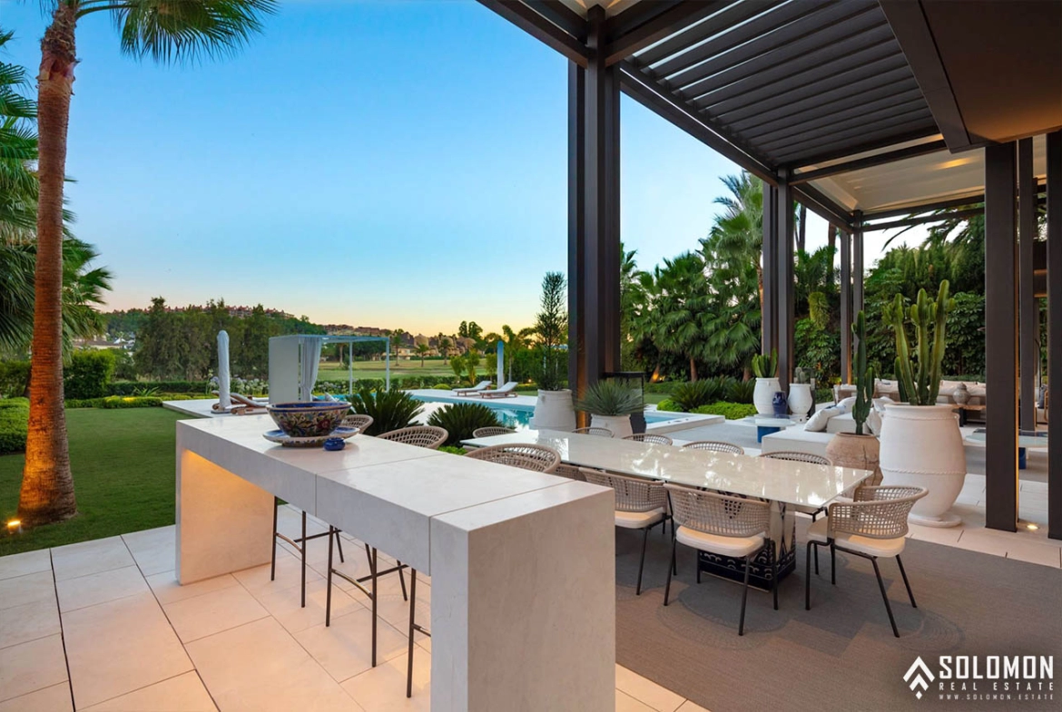 Golf View Villa with a High Level of Privacy in Marbella – Costa del Sol – Nueva Andalucía – Málaga – Spain