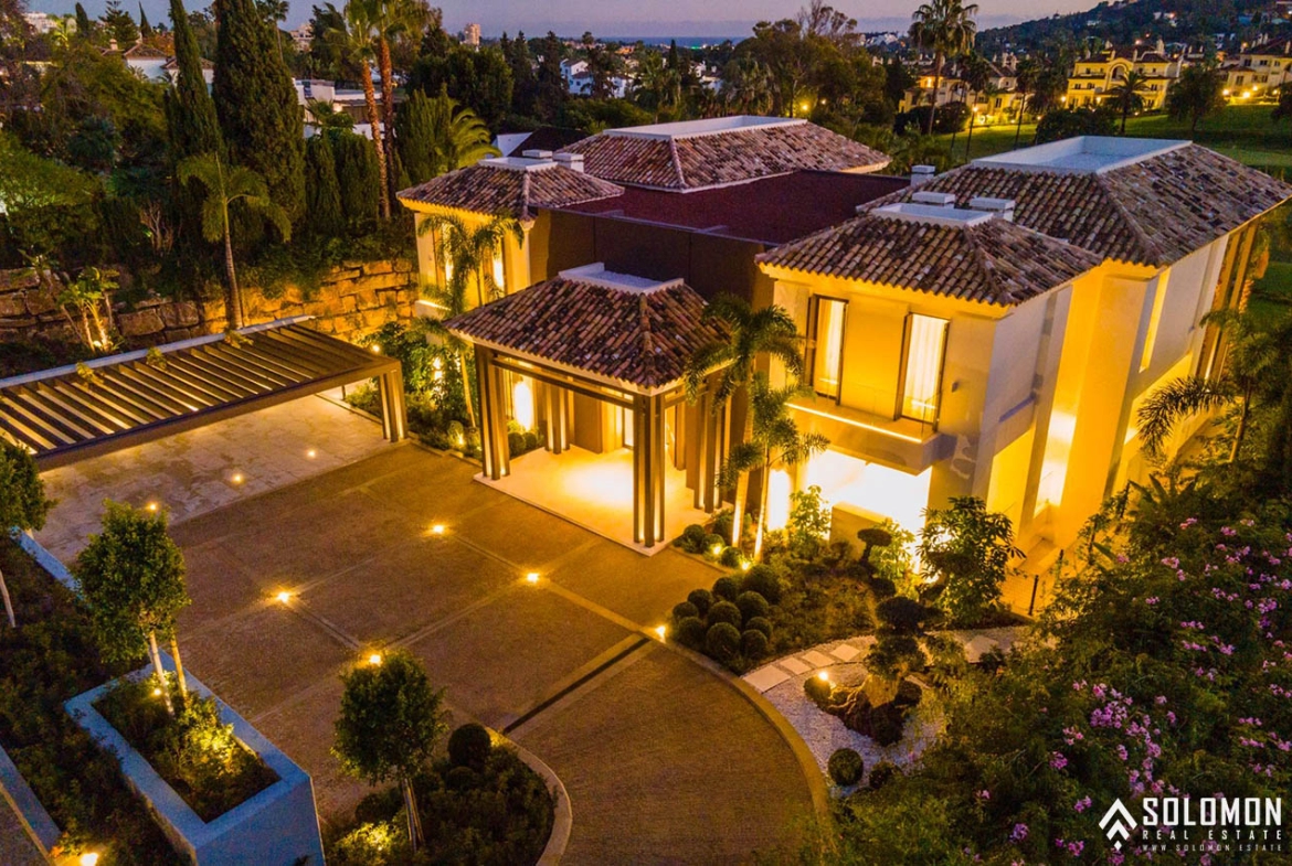Golf View Villa with a High Level of Privacy in Marbella – Costa del Sol – Nueva Andalucía – Málaga – Spain