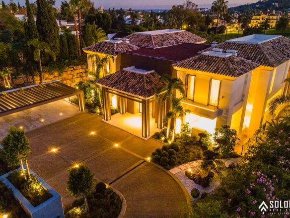 Golf View Villa with a High Level of Privacy in Marbella – Costa del Sol – Nueva Andalucía – Málaga – Spain