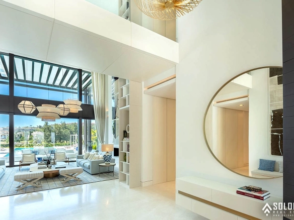 Golf View Villa with a High Level of Privacy in Marbella – Costa del Sol – Nueva Andalucía – Málaga – Spain