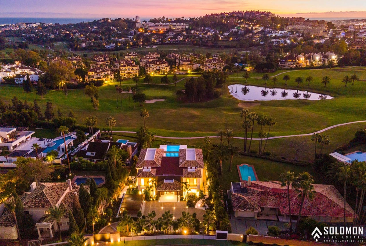 Golf View Villa with a High Level of Privacy in Marbella – Costa del Sol – Nueva Andalucía – Málaga – Spain