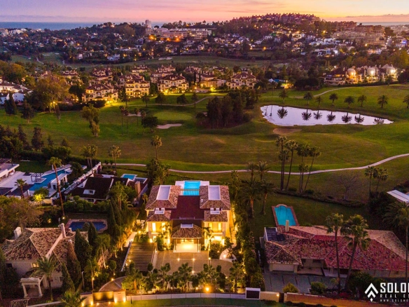Golf View Villa with a High Level of Privacy in Marbella – Costa del Sol – Nueva Andalucía – Málaga – Spain