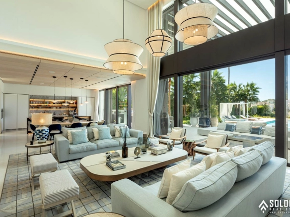 Golf View Villa with a High Level of Privacy in Marbella – Costa del Sol – Nueva Andalucía – Málaga – Spain