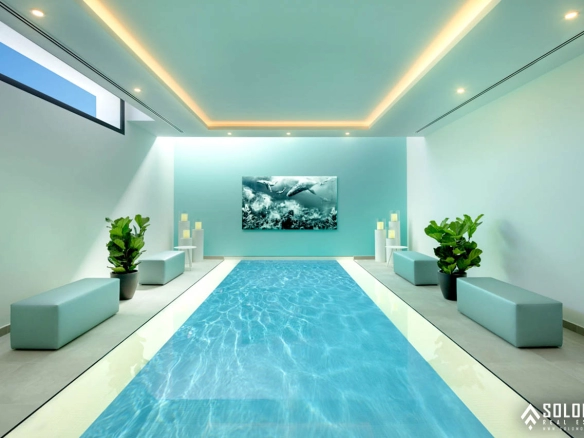 Chic Villa with Rich Features Close to Puerto Banus in Benahavís – Costa del Sol – Nueva Andalucía – Málaga – Spain