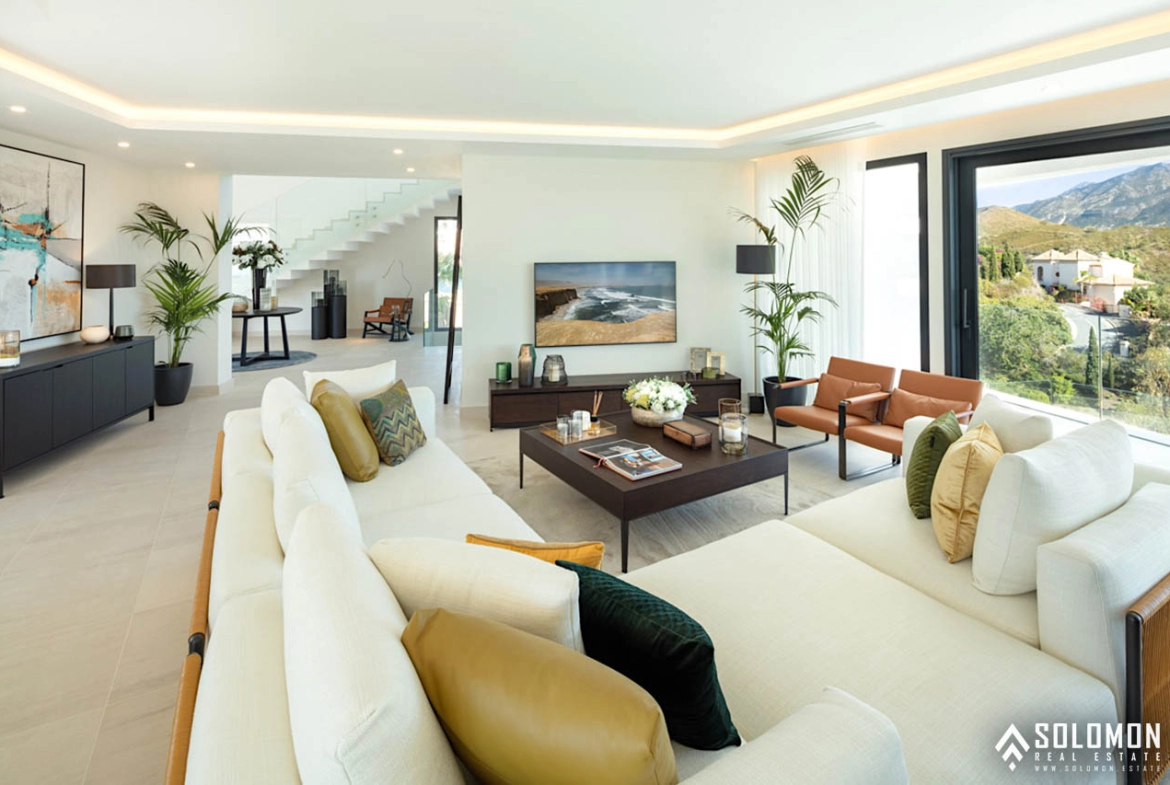 Chic Villa with Rich Features Close to Puerto Banus in Benahavís – Costa del Sol – Nueva Andalucía – Málaga – Spain