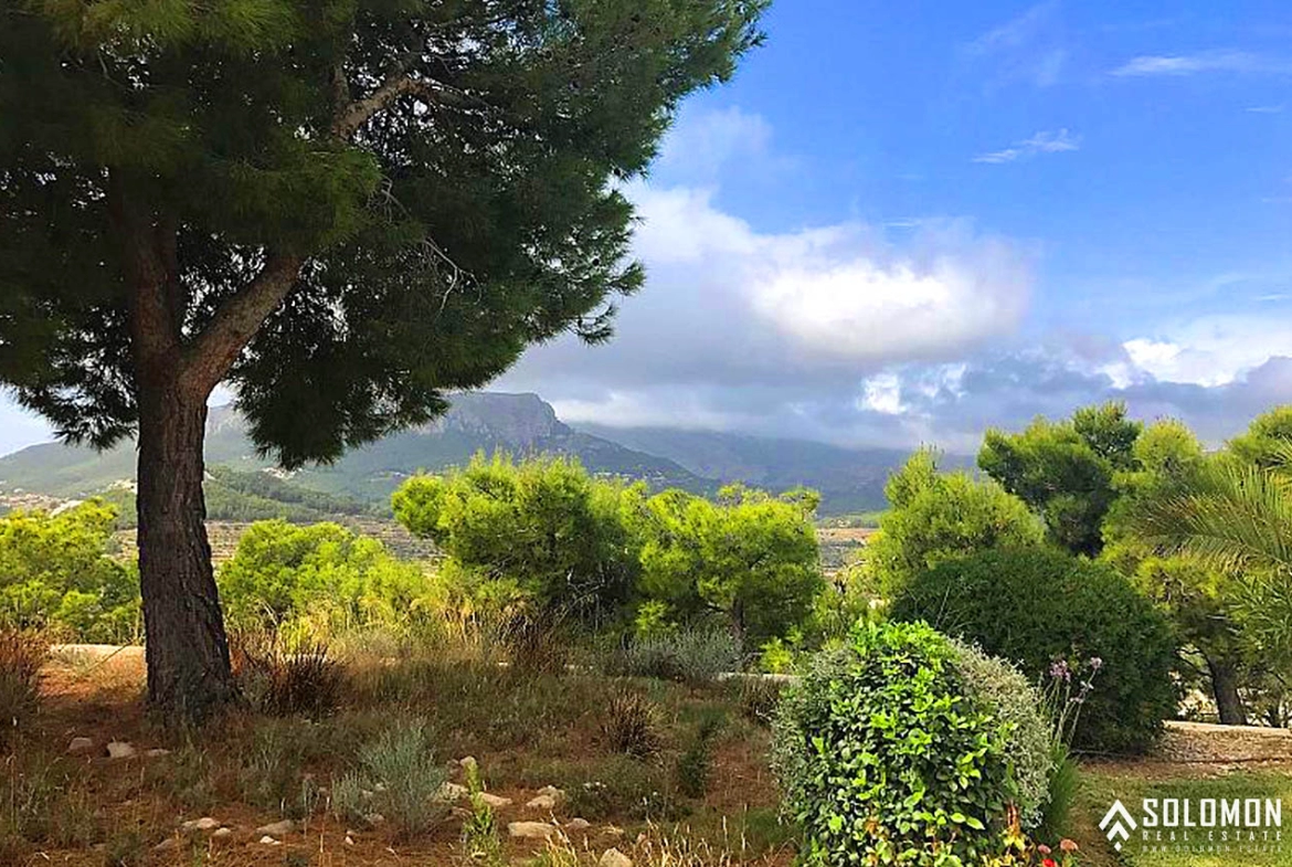 Luxury House with Panoramic Sea and Town View in Calpe – Costa Blanca – Alicante – Valencia – Spain