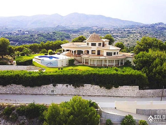 Luxury House with Panoramic Sea and Town View in Calpe – Costa Blanca – Alicante – Valencia – Spain