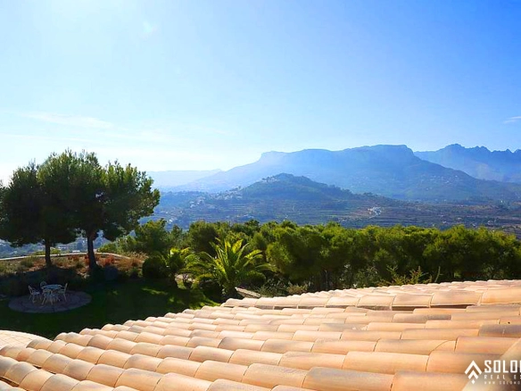 Luxury House with Panoramic Sea and Town View in Calpe – Costa Blanca – Alicante – Valencia – Spain