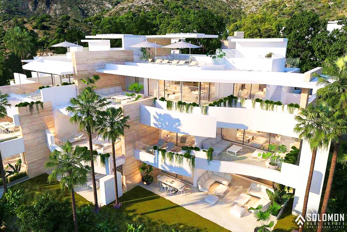 Magnificent Apartments with Sea and Mountain Views in Ojén – Marbella – Costa del Sol – Nueva Andalucía – Málaga – Spain