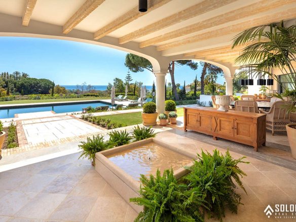 Exquisite Mansion with Panoramic Views on Golden Mile in Marbella - Nueva Andalucía - Spain