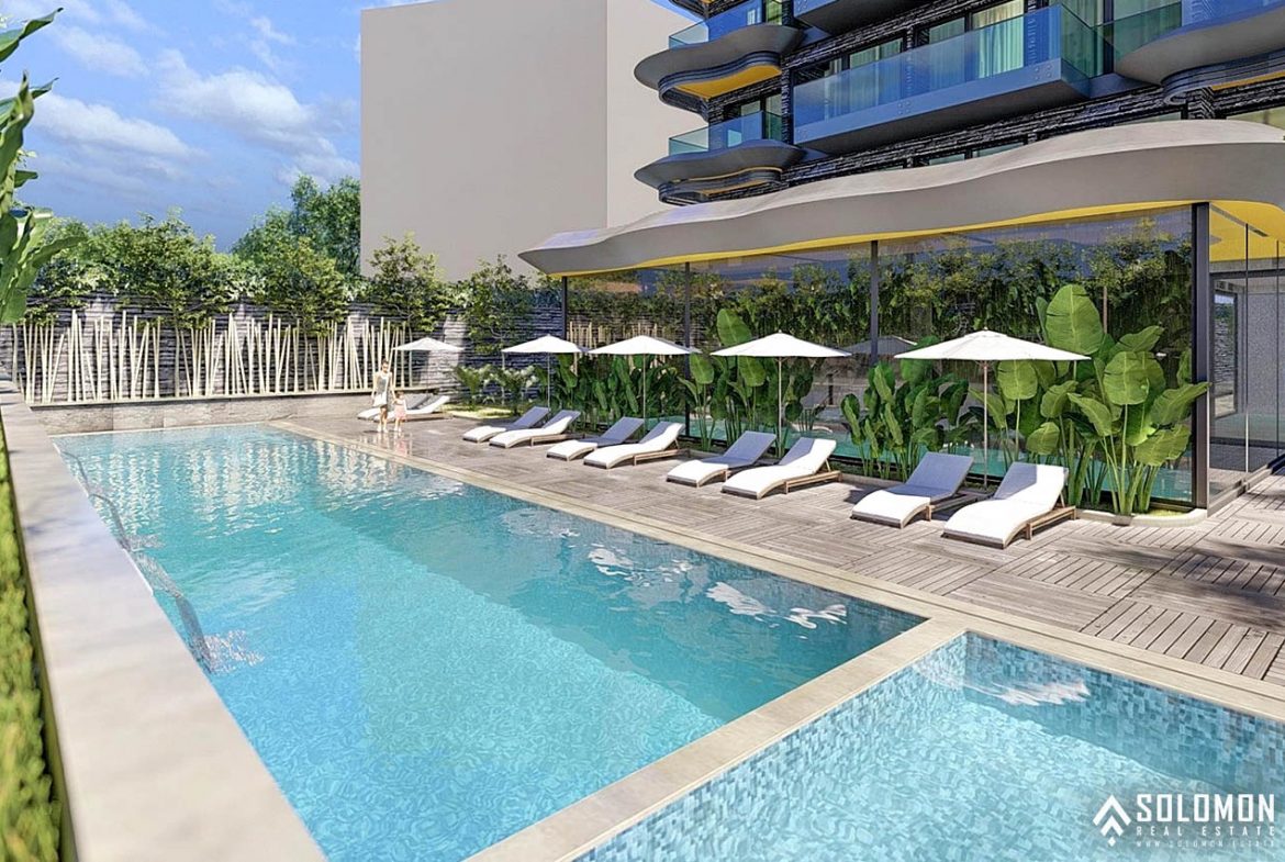 Beachfront Luxury Flats Close to Amenities in Tosmur - Alanya - Antalya - Turkey