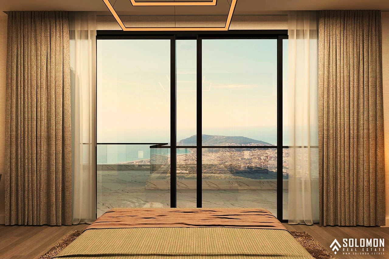 Villas with Astonishing Views in the Center of Alanya - Tepe - Antalya - Turkey