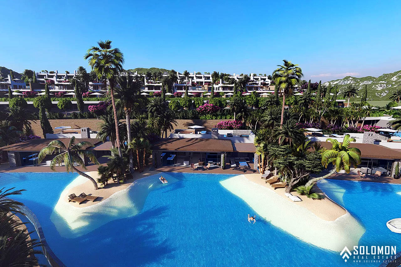 Luxurious Villas in a Seafront Project in Bahçeli - Girne - Kyrenia - Kalograia - North Cyprus - Cyprus