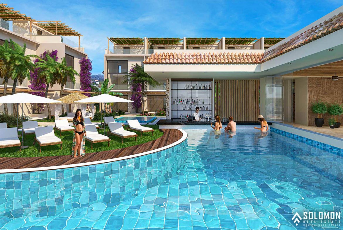 Contemporary Bungalows in a Seafront Complex in Tatlisu – Akanthou – Gazimağusa - North Cyprus - Cyprus