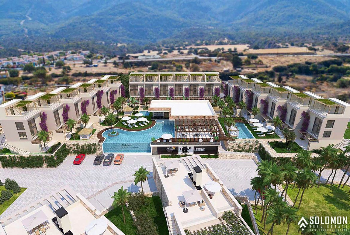 Contemporary Bungalows in a Seafront Complex in Tatlisu – Akanthou – Gazimağusa - North Cyprus - Cyprus