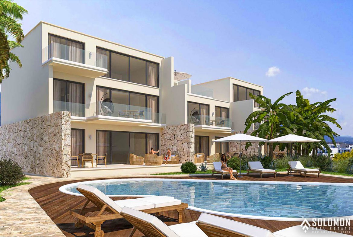 Contemporary Bungalows in a Seafront Complex in Tatlisu – Akanthou – Gazimağusa - North Cyprus - Cyprus